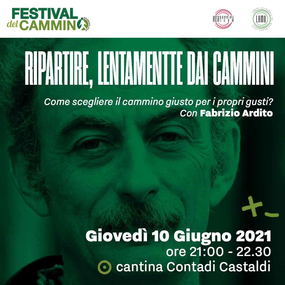 Festival del cammino 2021 _ 1200X1200 _ Evento Fabrizio Ardito copia